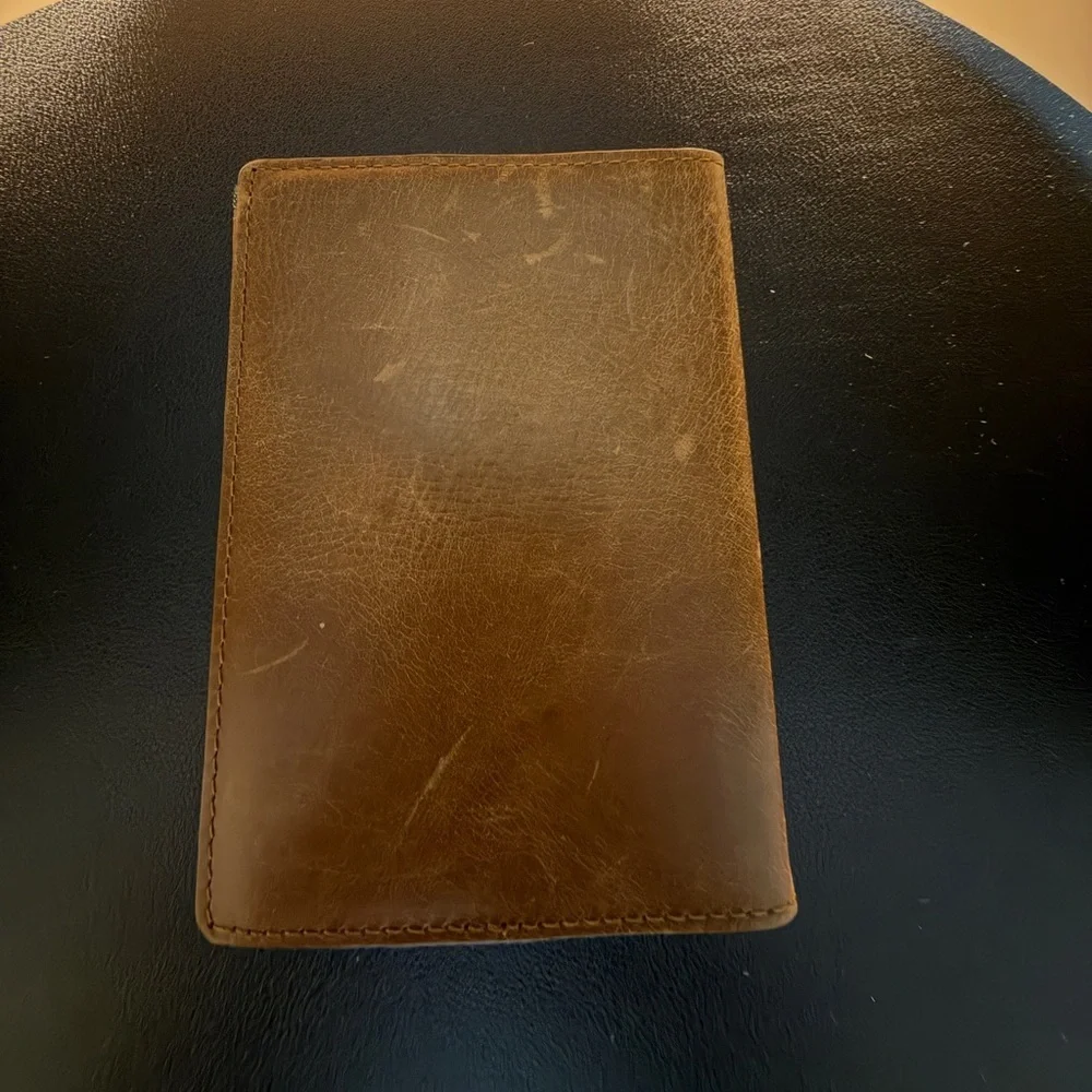J Crew Leather Passport Holder